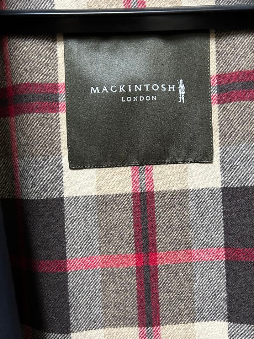ボ*タ様 Mckintosh London ネイビー トレンチコート サイズ40
