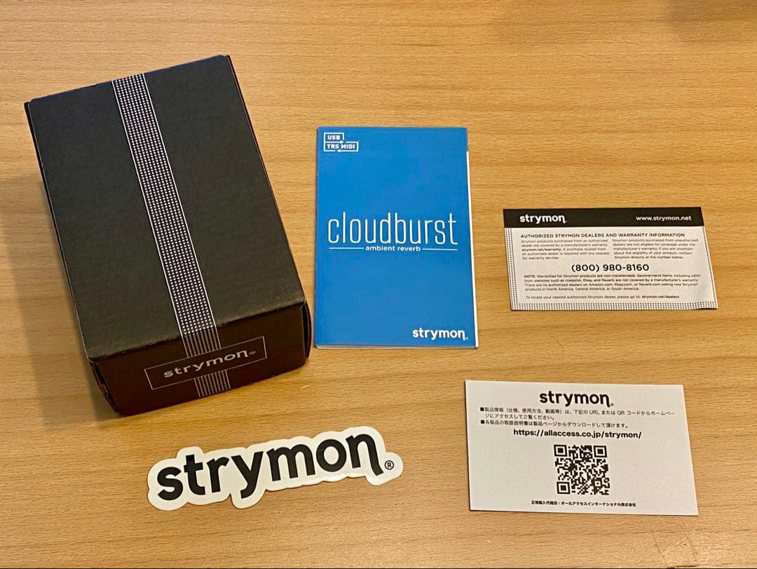Cloudburst Strymon 中古 美品