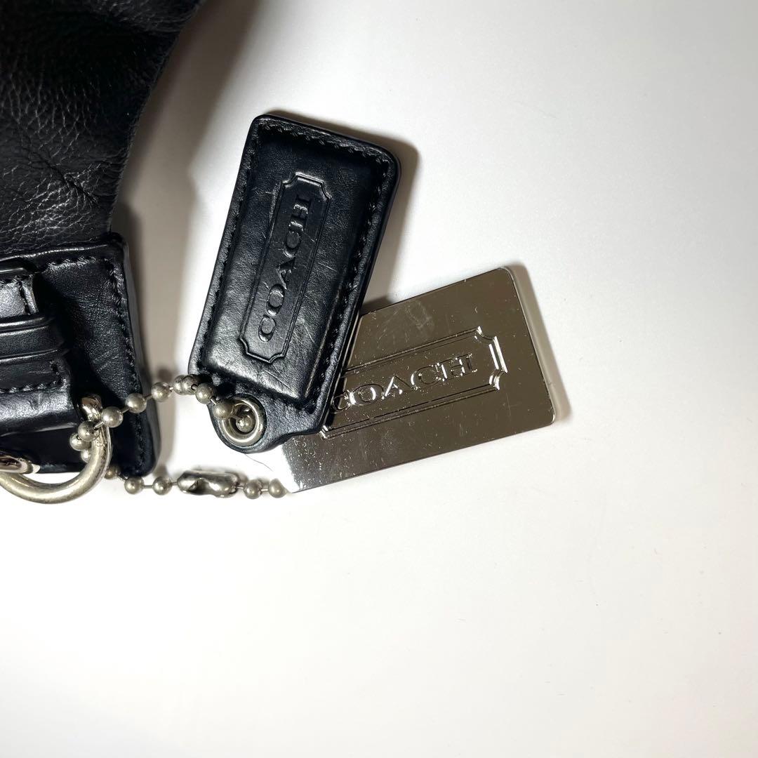 美品✨COACH ボディバッグ トンプソン シティ レザー 黒