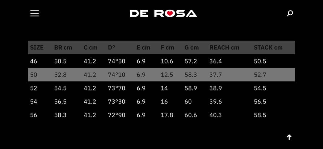 DE ROSA デローザ 838 DISK フレームセット ホワイト 50サイズ