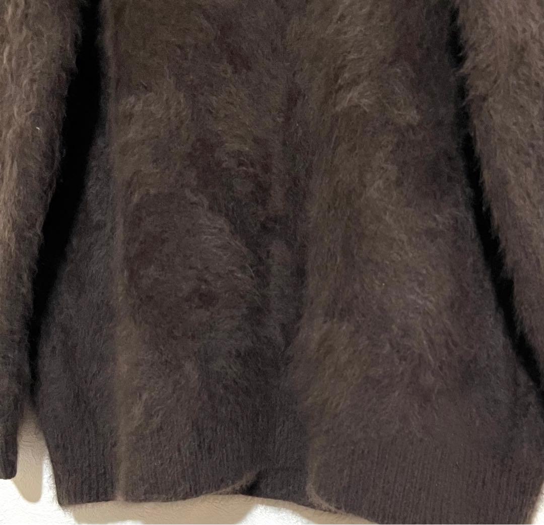 ドゥーズィエムクラス　Fluffy sweater ニット　ブラウン　美品