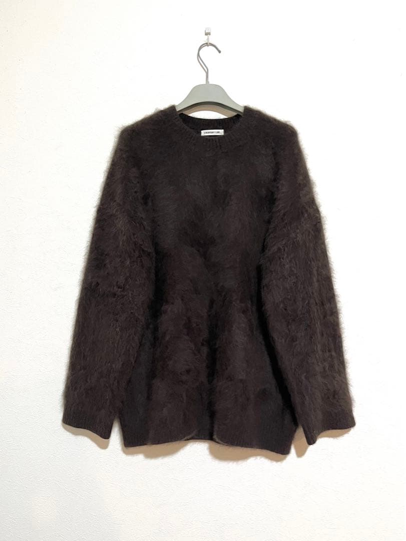 ドゥーズィエムクラス　Fluffy sweater ニット　ブラウン　美品