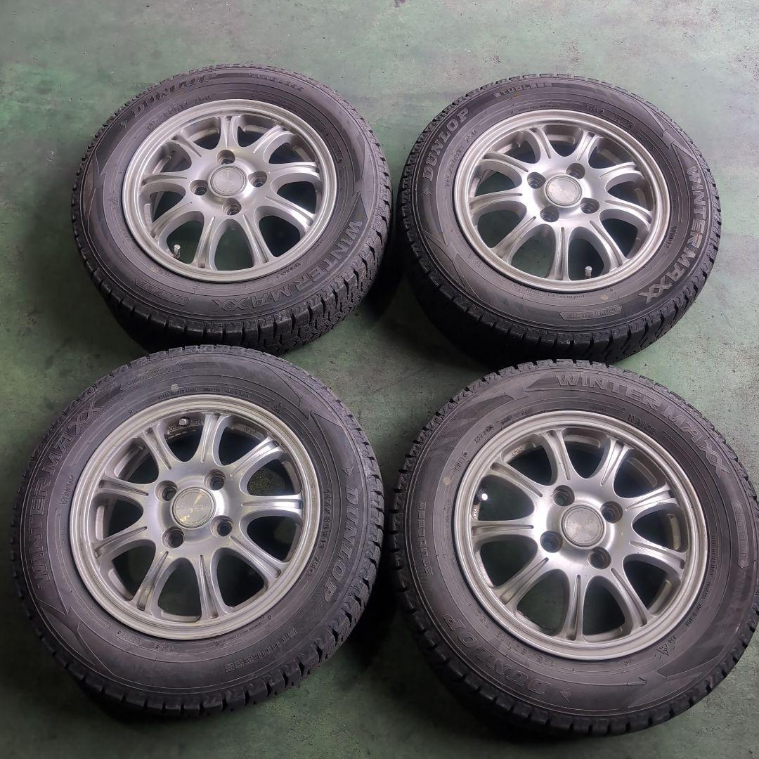 スタッドレス4本セット　軽自動車　145/80R13