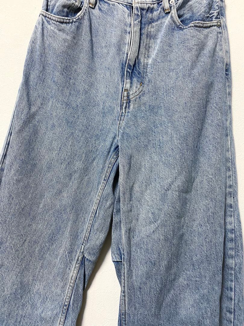 Curensology カーヴィーデニムパンツ サイズ38 ブルー