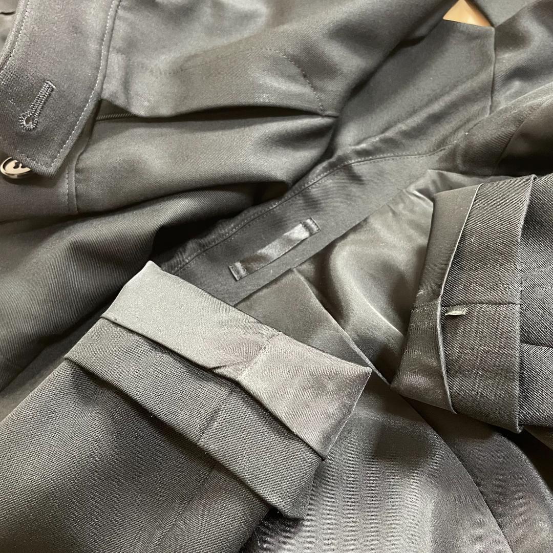 バーバリー BURBERRY 黒 パンツスーツ 36 三陽商会 秋冬