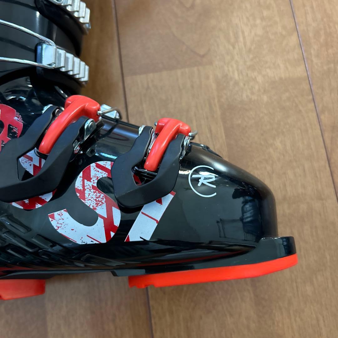 ROSSIGNOL 子ども用スキーブーツ 275mm 黒/オレンジ 23.5