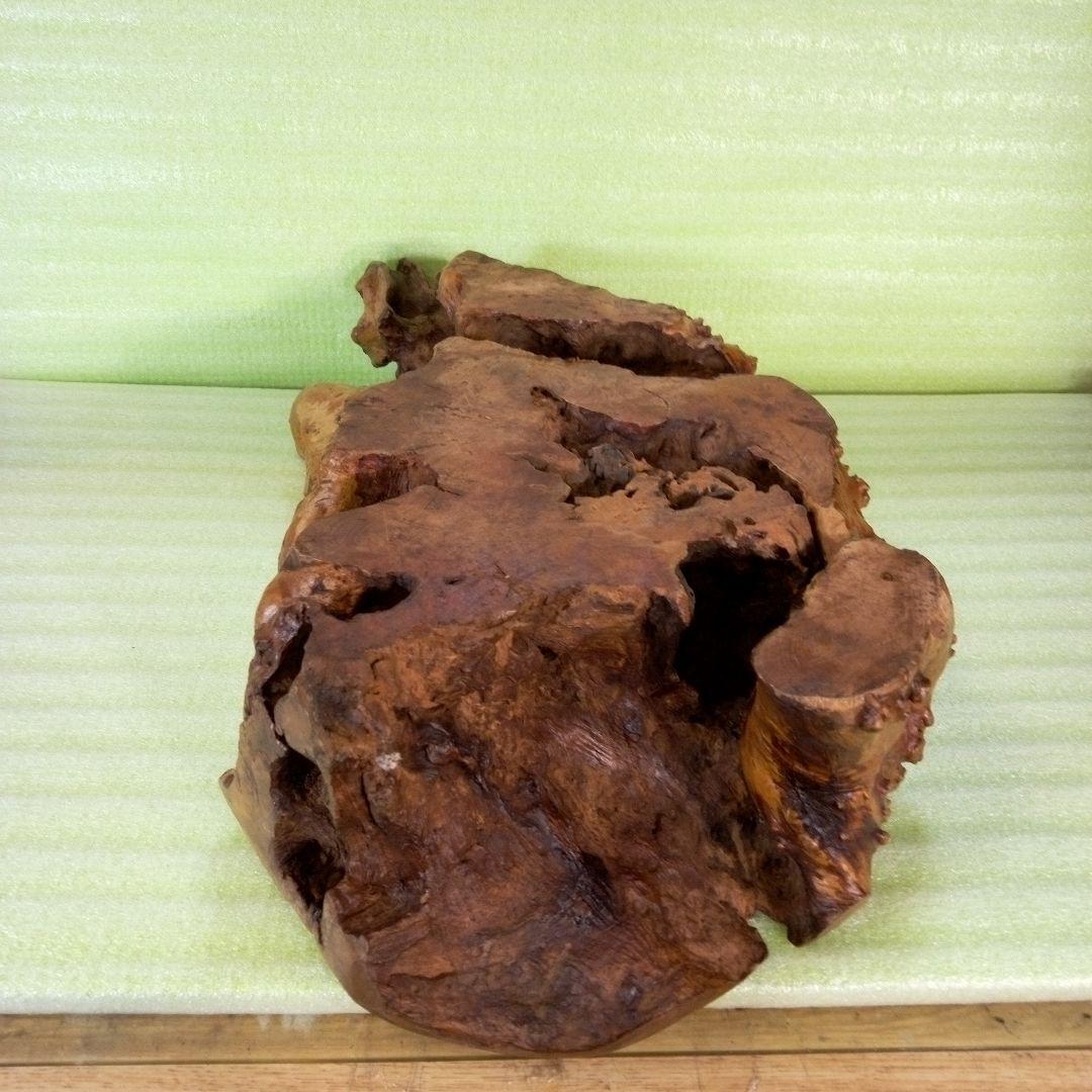 木製　花台　花瓶台　装飾台　飾り台　置物　無骨デザイン　芸術品　美術品　瘤花台？