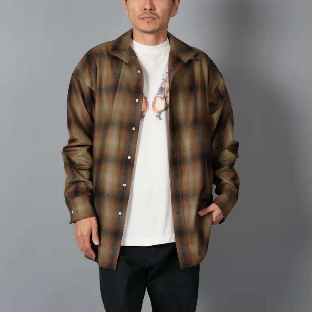 美品 Basicks x Pendleton x DELUXE チェックシャツ