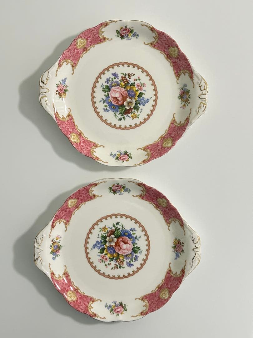 ロイヤルアルバート 英国製　レディー カーライル Ｂ＆Ｂプレート