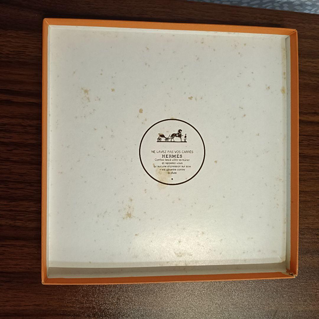 エルメス カレ90 モネの庭 ブルー スカーフ