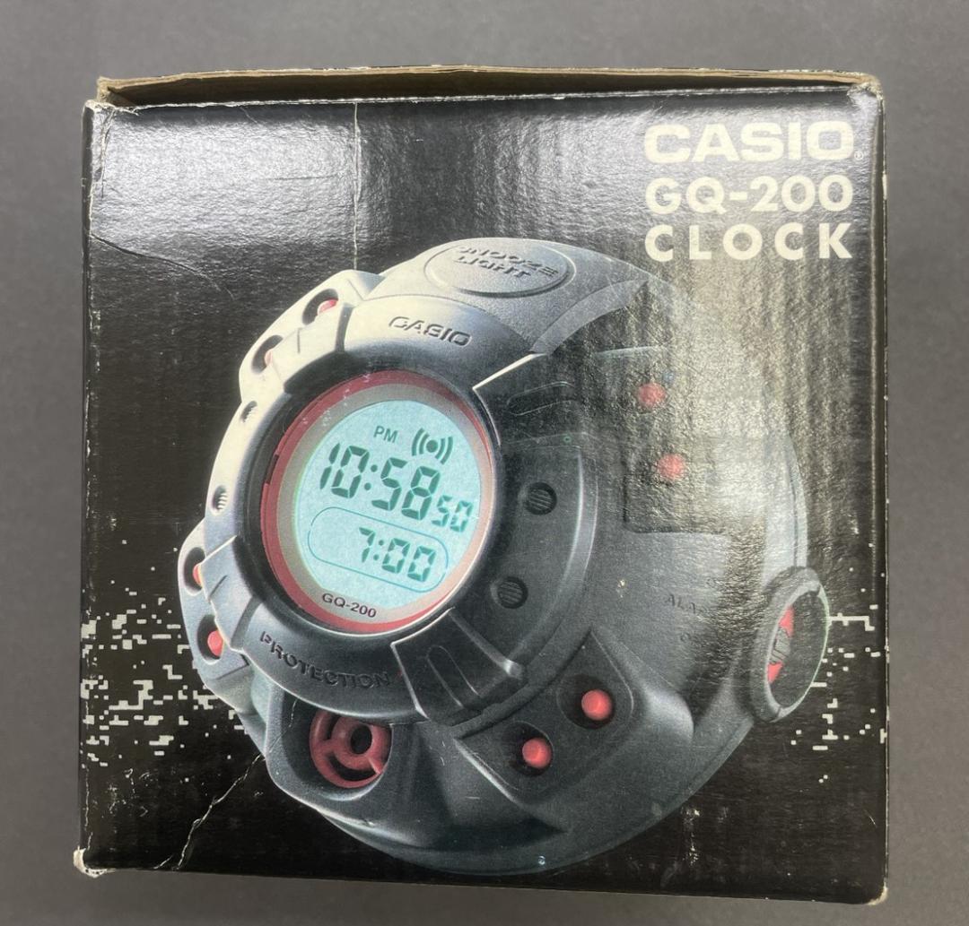 【希少】CASIO GQ-200 CLOCK マッスルタイム Gショック 未使用