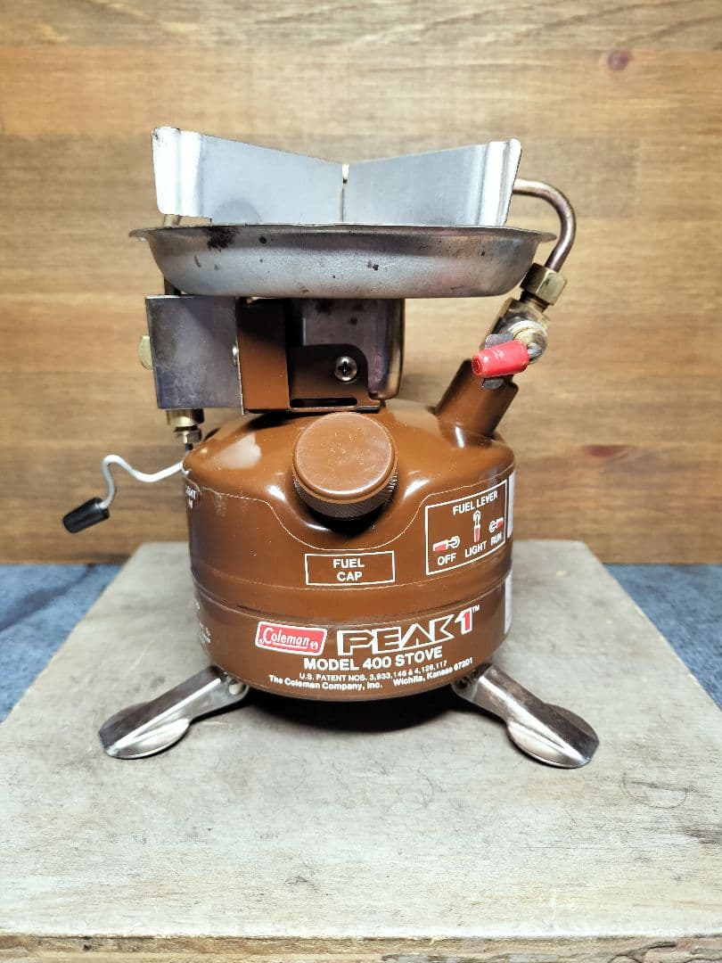 Coleman peak1 82年11月製 400 コールマン 中期ラベル