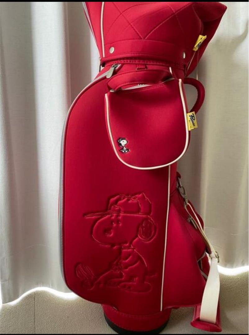【美品】スヌーピー ゴルフバッグ SNOOPY MIZUNO