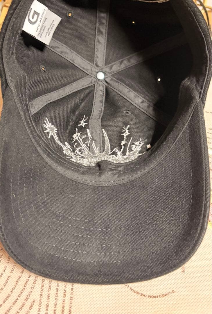 gadid anoniem zhok キャップ　ブラック