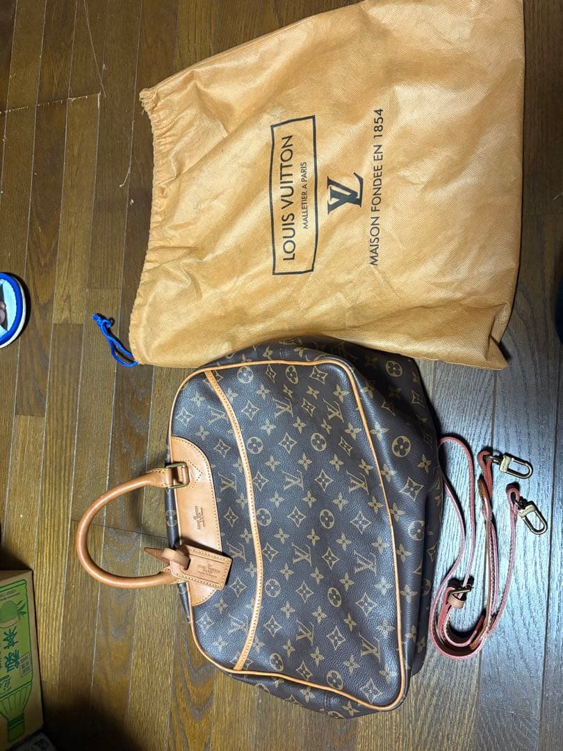 LOUIS VUITTON ボストンバッグ ブラウン