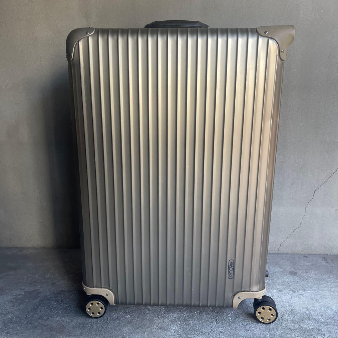 RIMOWA リモワ トパーズ プレミアム チタニウム チェックイン 97L