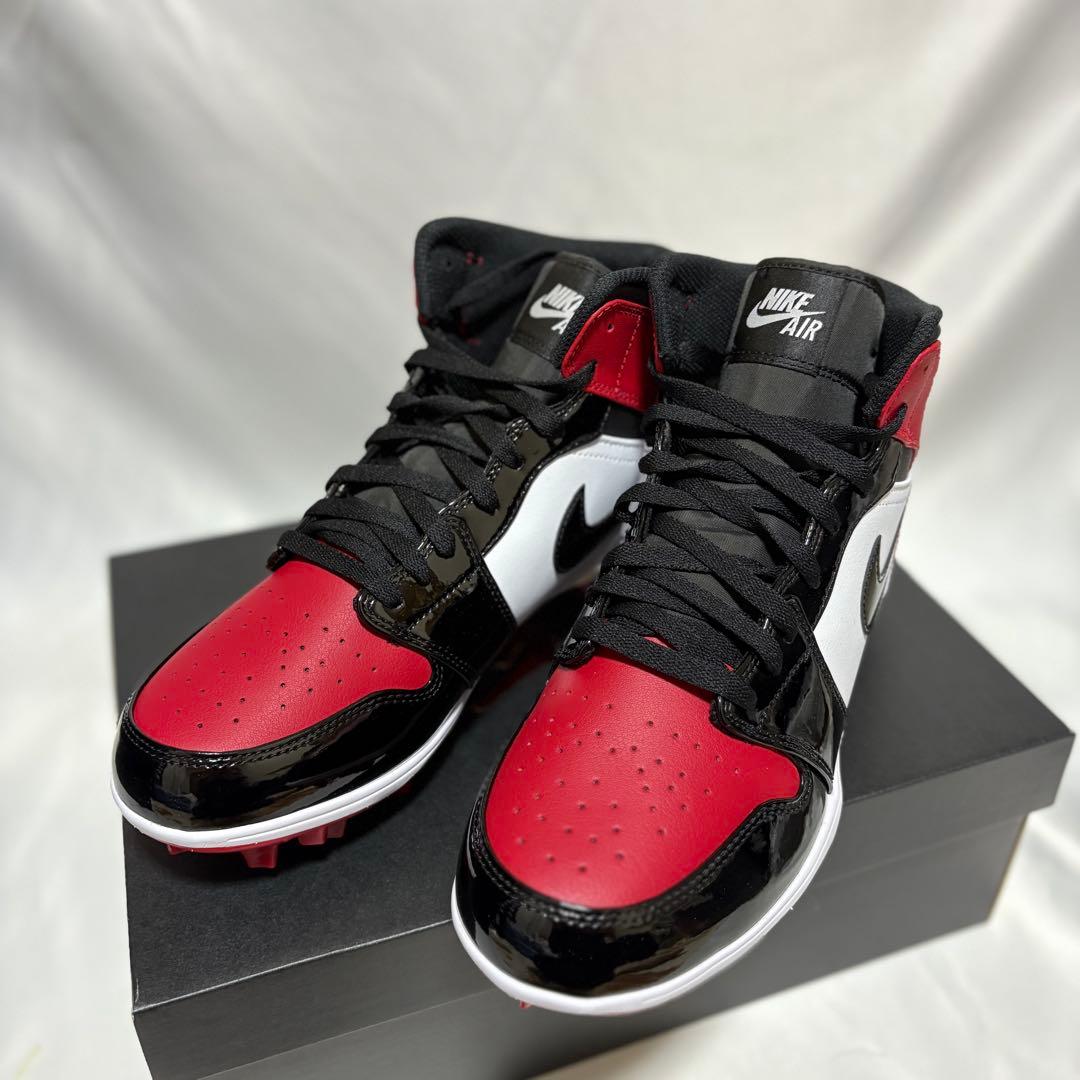 Jordan 1 Mid TD　RED　アメフト スパイク 28.0cm　Y