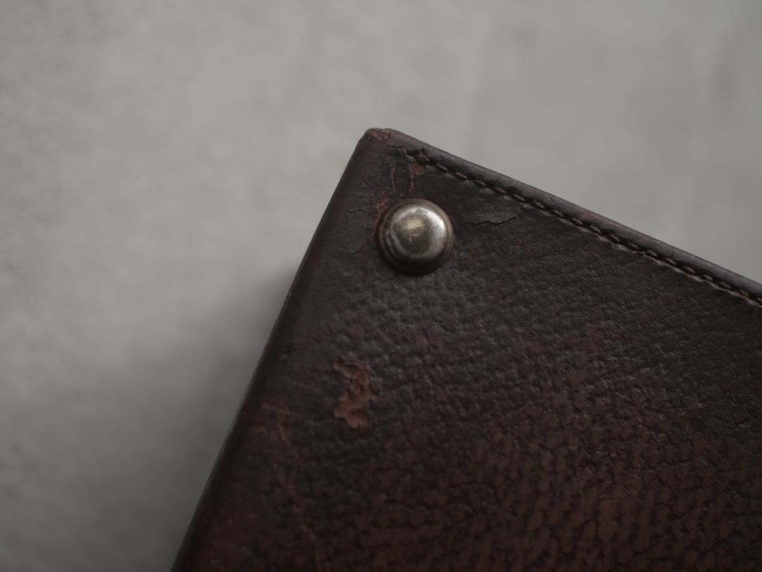 鞄　皮　針箱　箱　収納　カバン　古家具　古道具　アンティーク　昭和レトロ