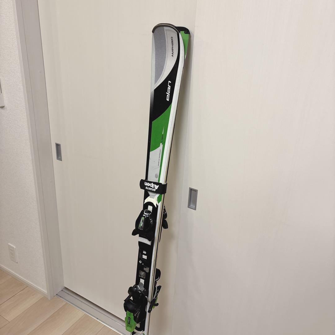 【送料込】elan AMPHIBIO 10 160cmスキー LEKI