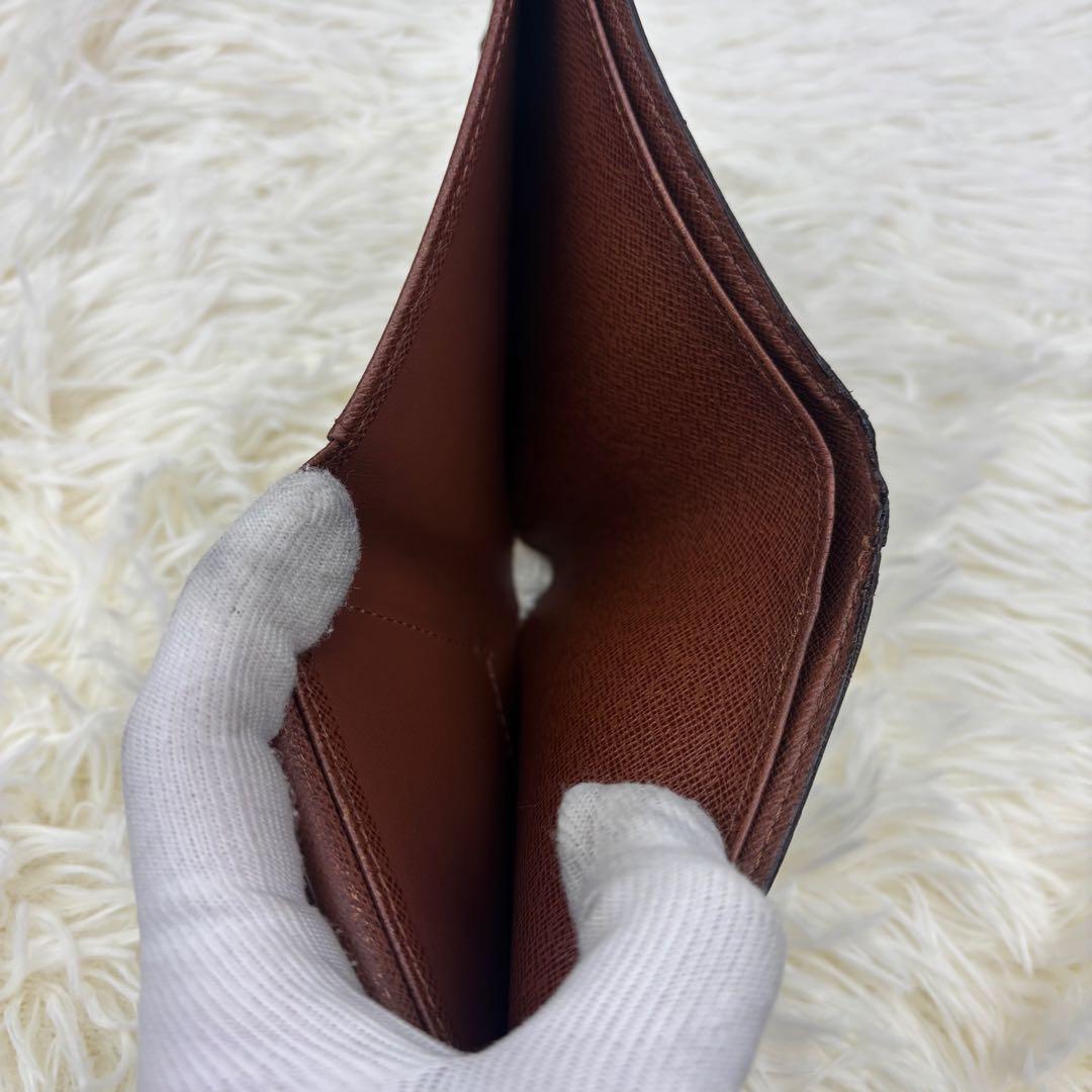 美品！ルイヴィトン モノグラム ポルトビエ カルトクレディ　モネ 二つ折り財布