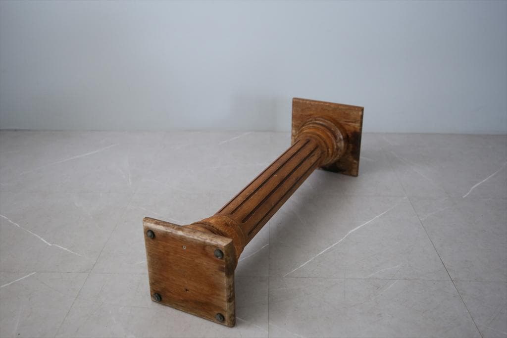 フランスアンティーク木製フラワースタンド/花台/飾り棚/テーブル机(90-199