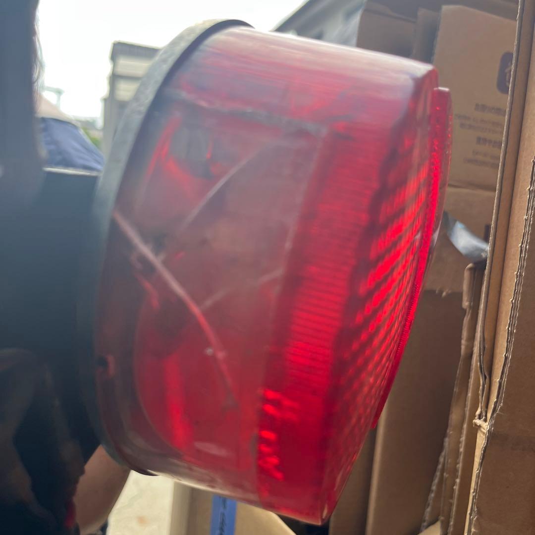 Z1 Z2 純正　リアフェンダー　テールランプ付き　ヤレ　18