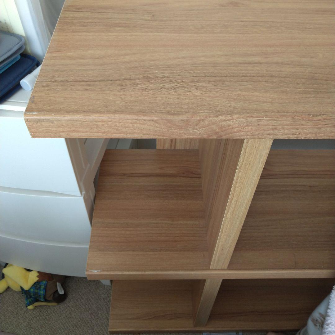 木製オープンシェルフ ナチュラル