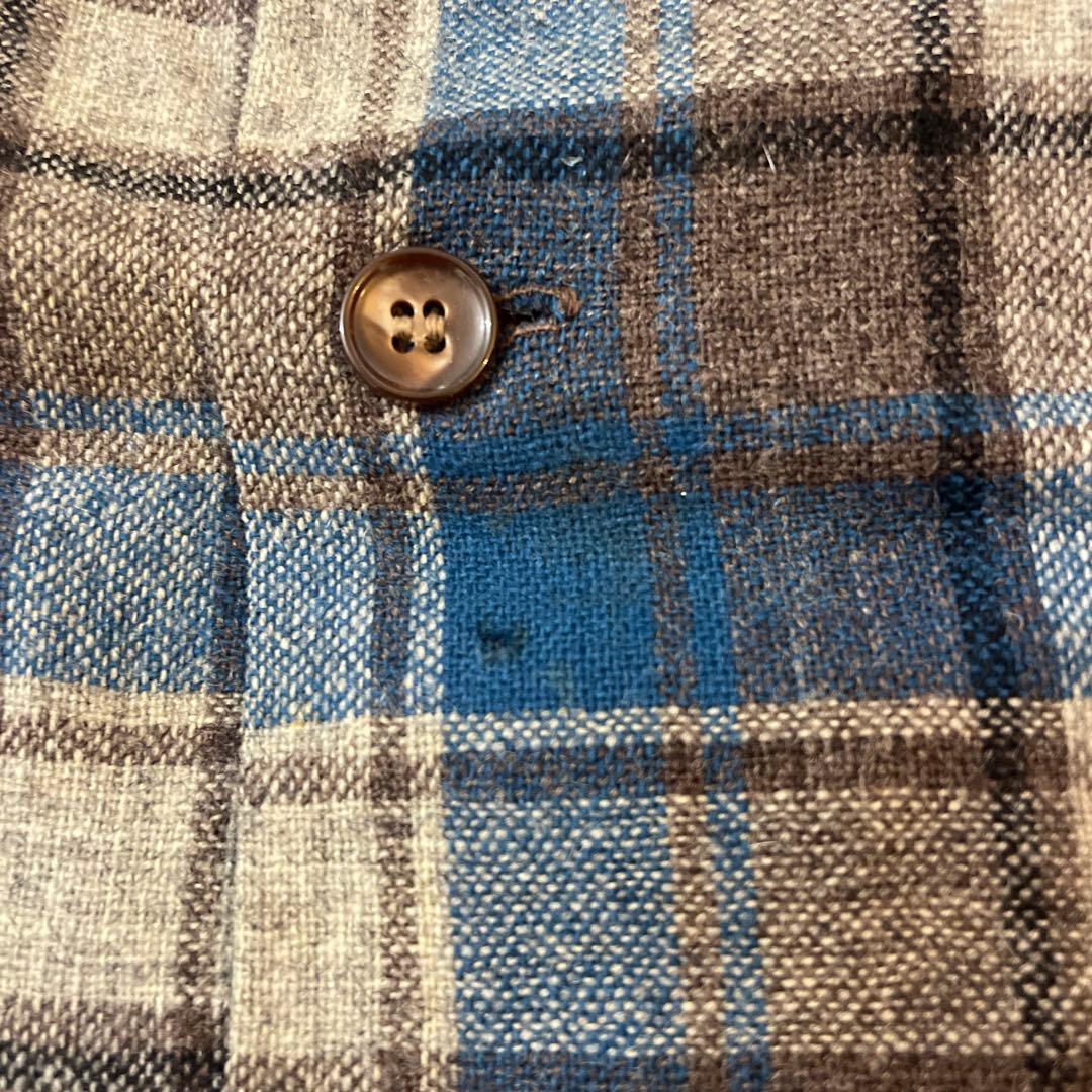 四*哉様 L pendleton ウール ボードシャツ チェック USA製 ビン