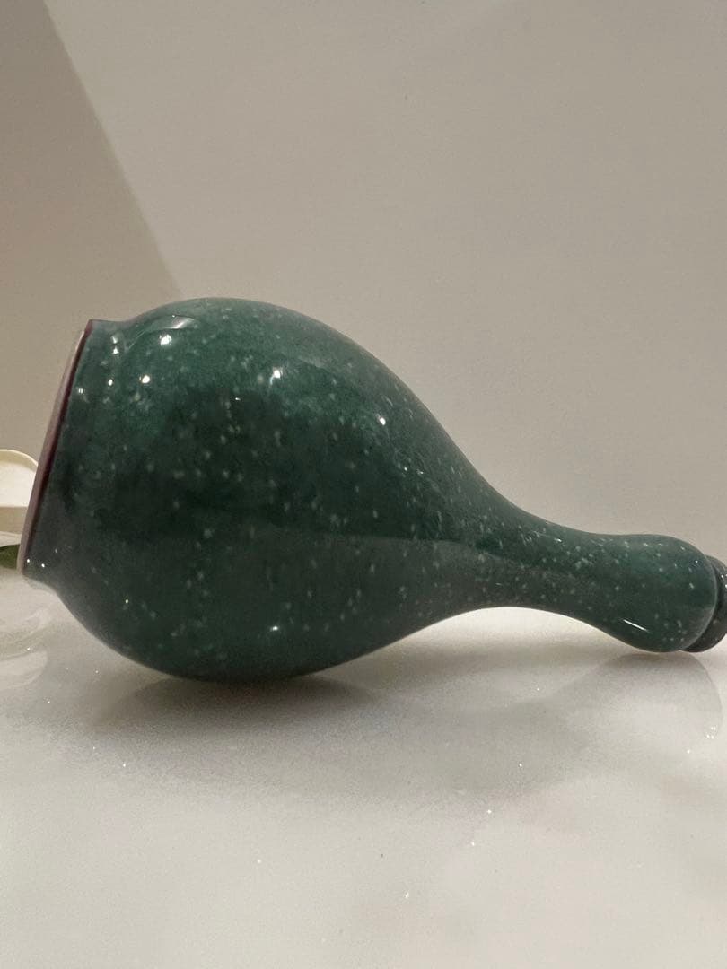 中国明清朝 の鈞窯瓶　中国骨董　古美術　唐物　中国美術品　青磁 ★ 江戸骨董