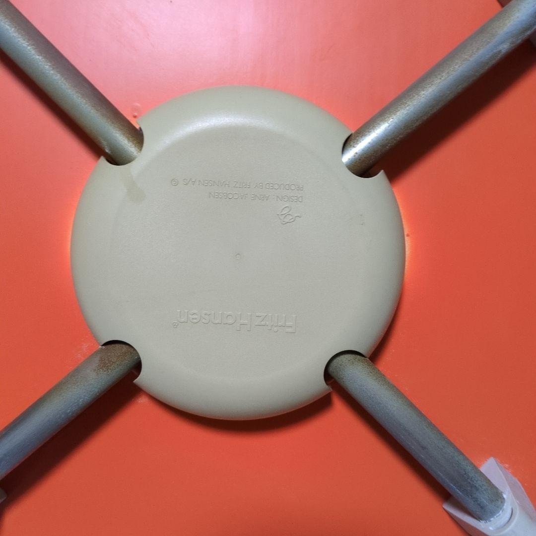 【値下げ早い者勝ち】フリッツハンセンのアントチェア【アリンコチェア】オレンジ色