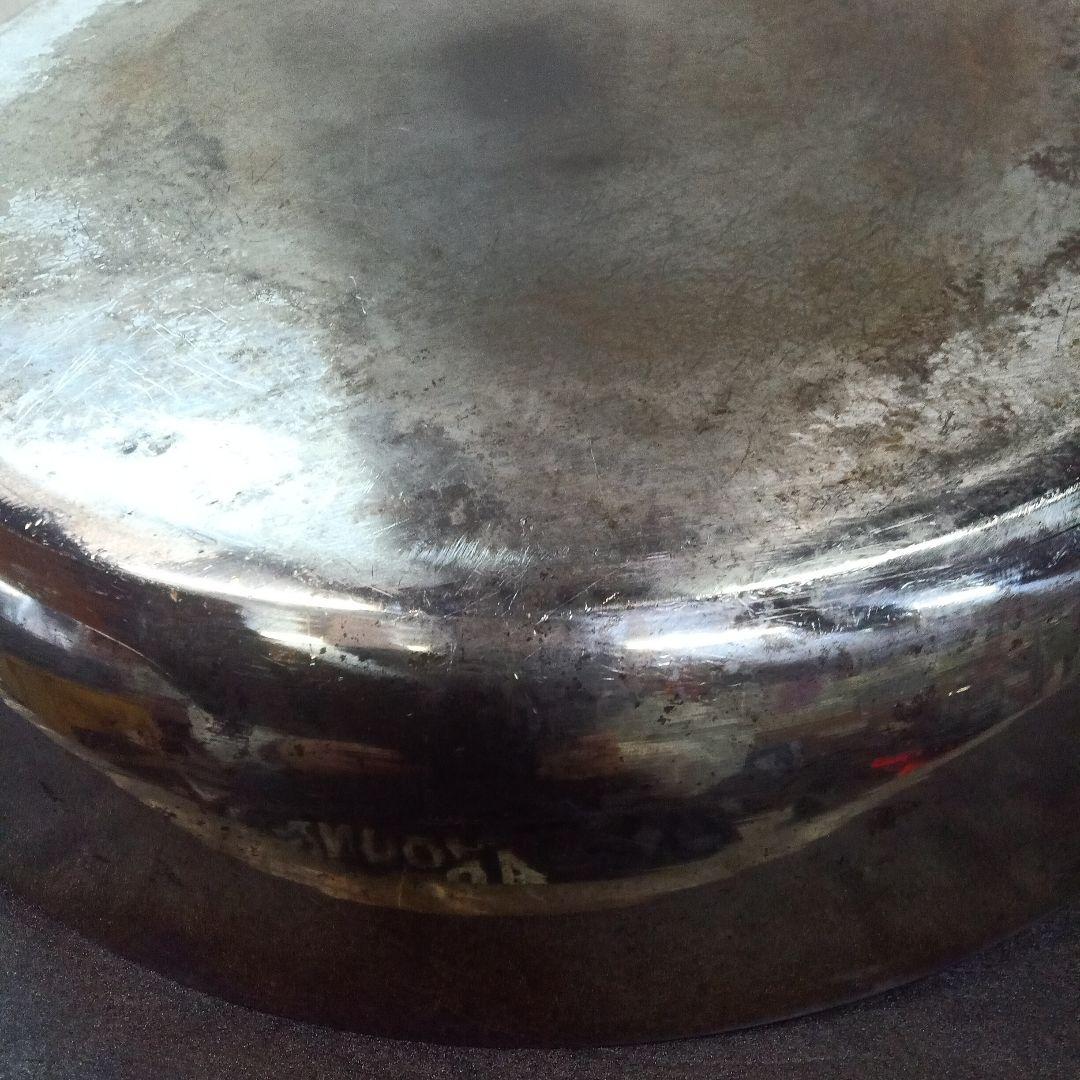 885.ステンレス製 /業務用 /大型鍋 /天ぷら/揚げ鍋 /43cm