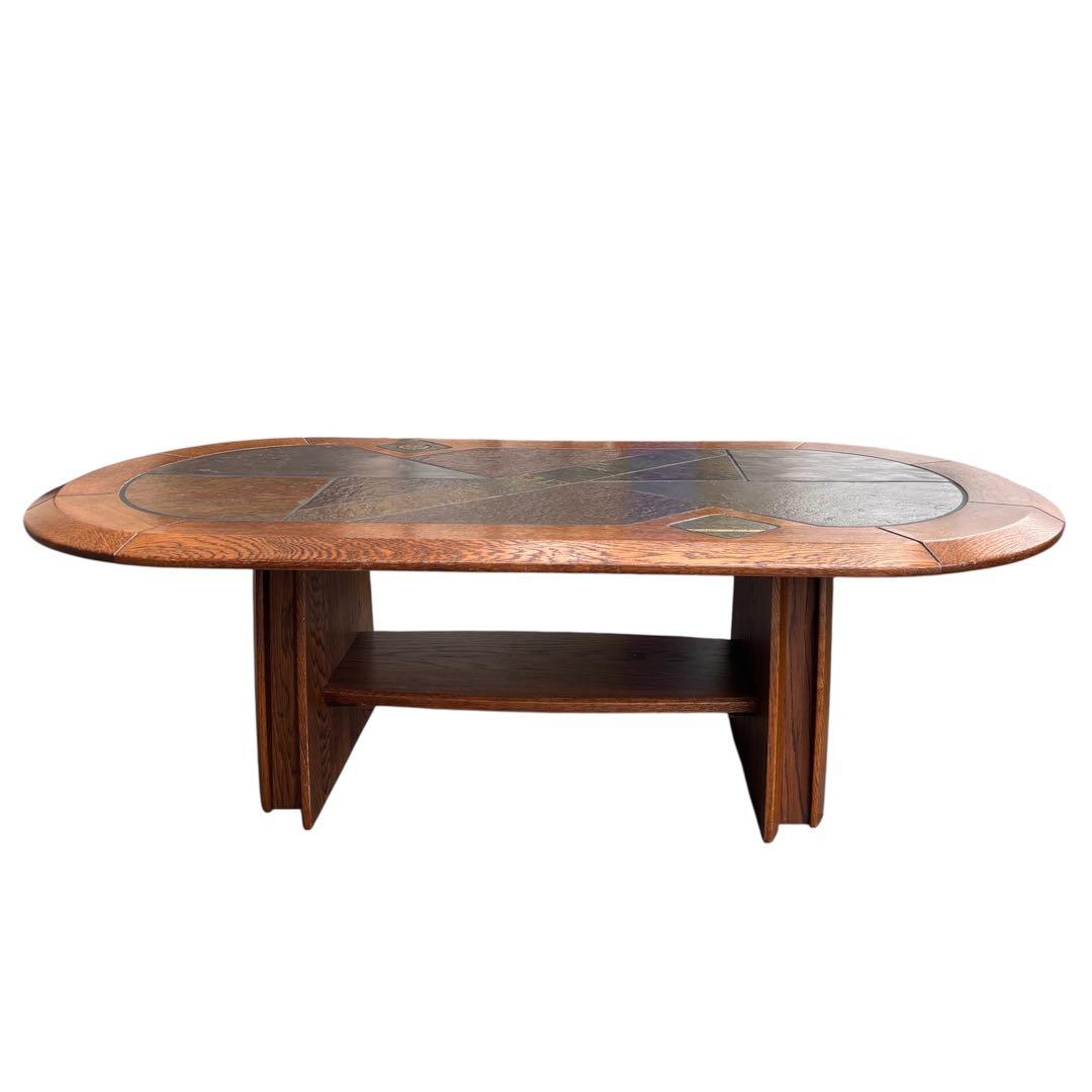 塩おにぎり様向け　希少 デザイン (ポールキンフマ) モザイクアートテーブル