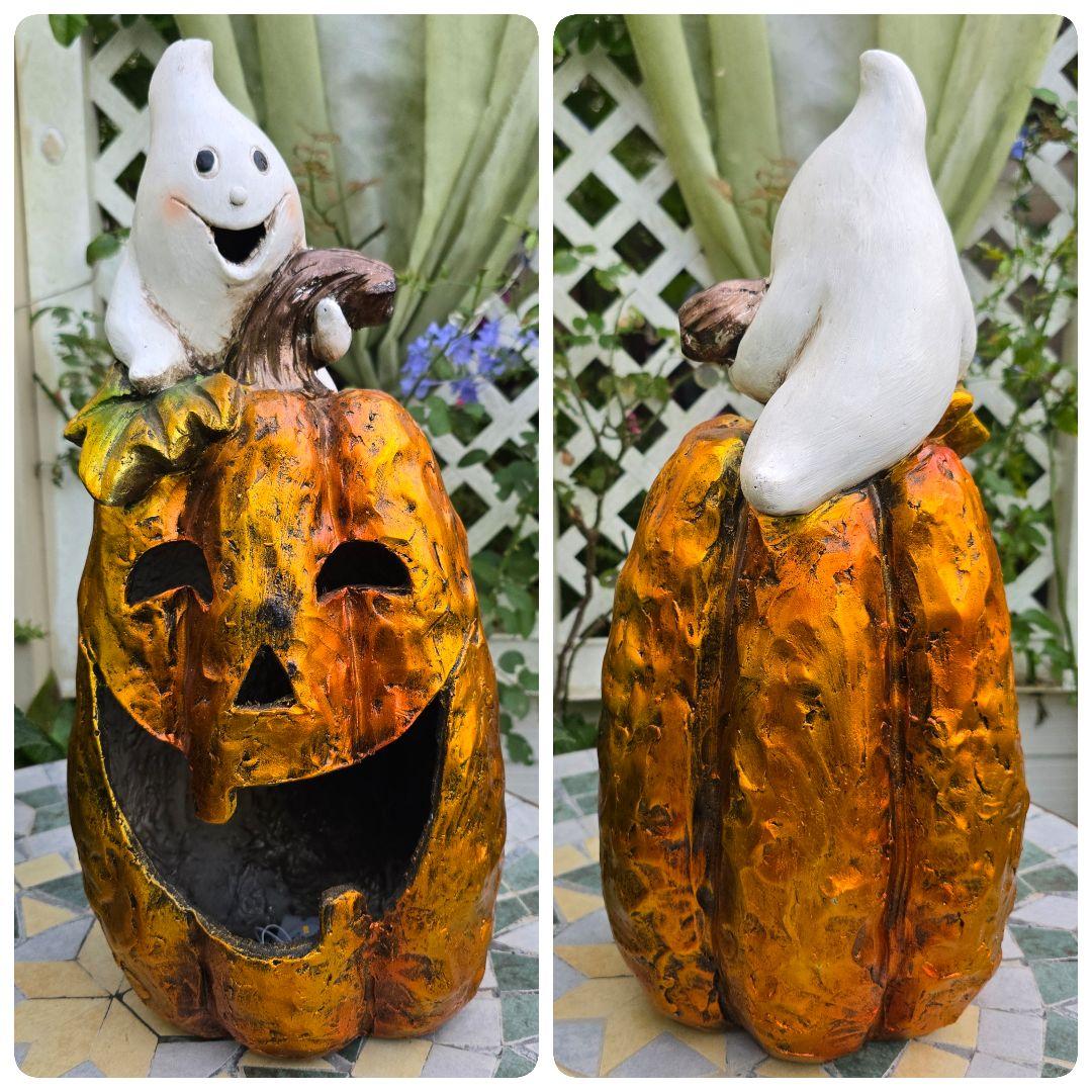 とても大きくてとてもゴージャス雰囲気のハロウィンオブジェ・1点もの♡