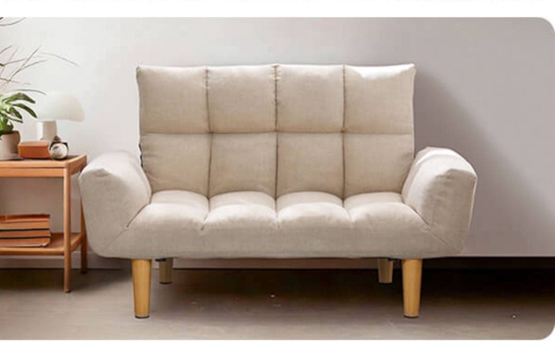 ソファ　ソファー　リビングソファ　2人掛け　ローソファ　リクライニング