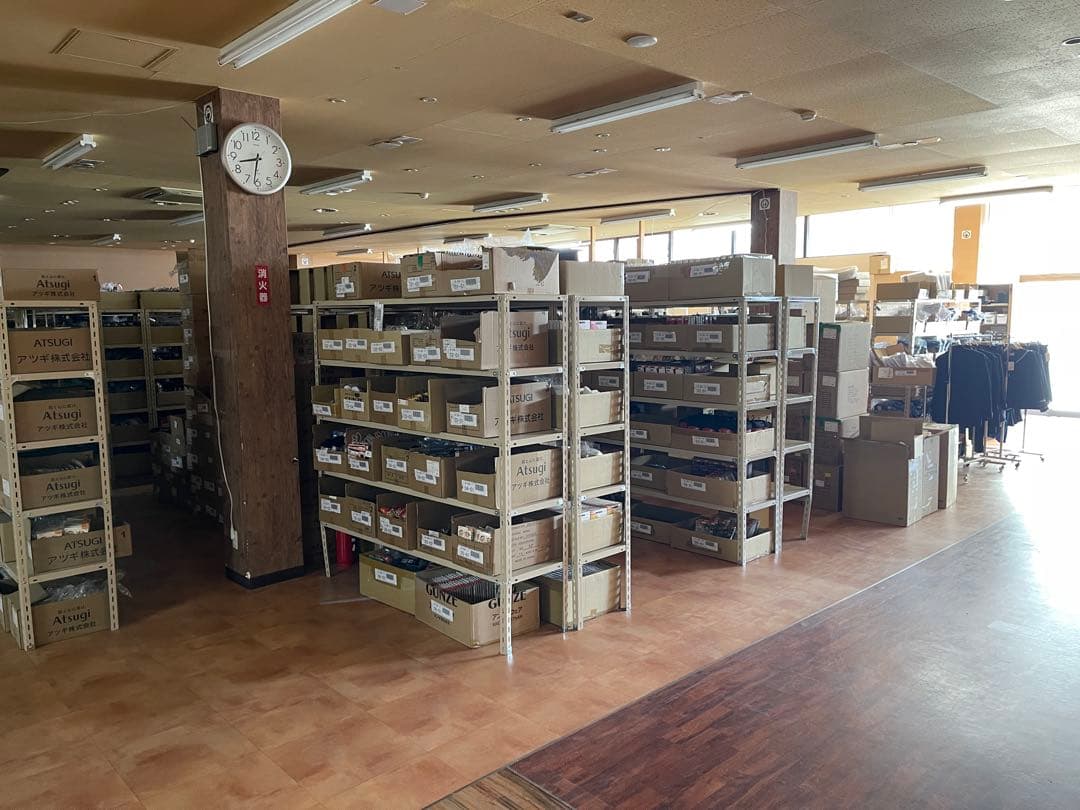 スチールラック 180×45×180 5段 ベージュ 3台分 福井県引き取り限定