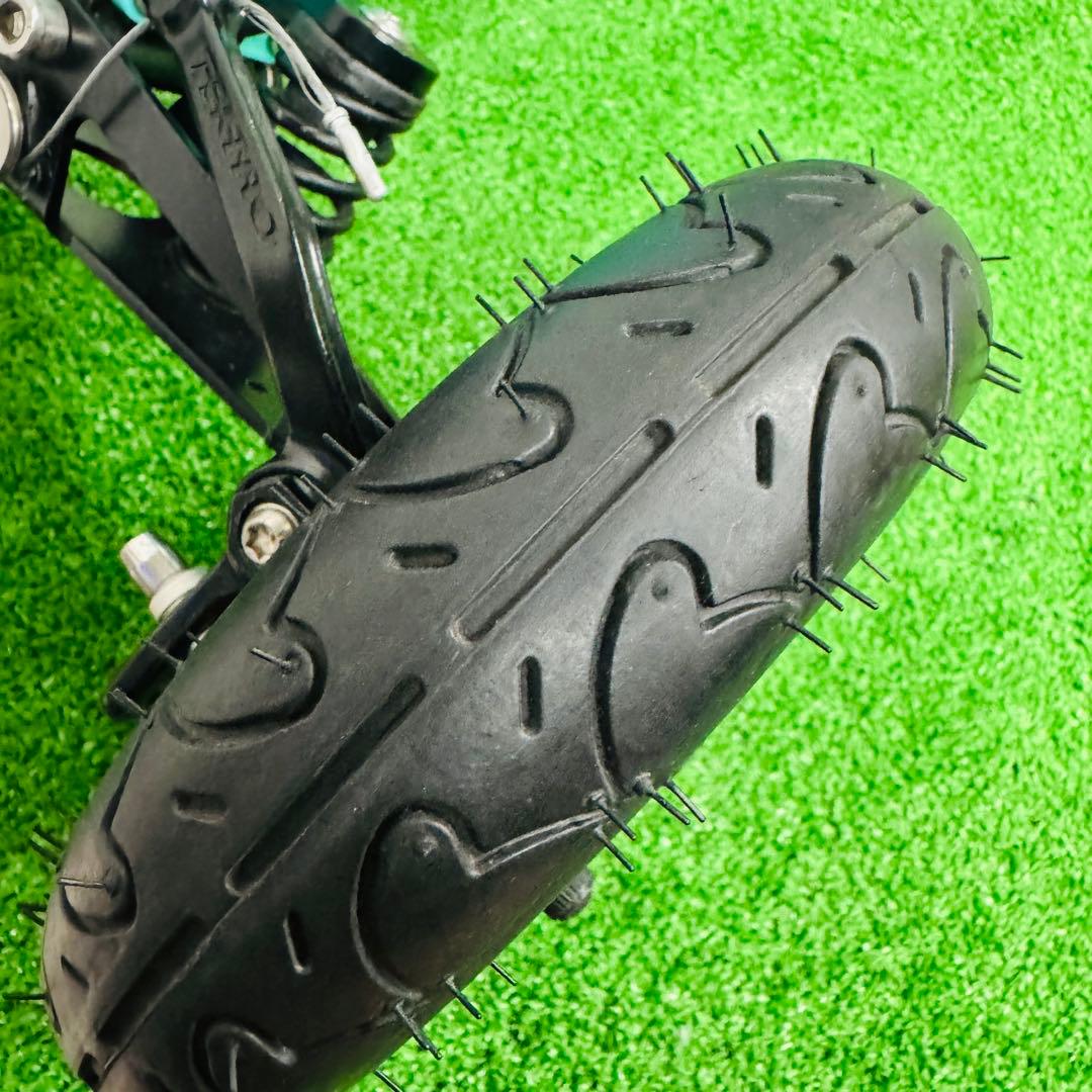 美品 halfbike2 ハーフバイク 折りたたみ自転車 ブルー 20インチ