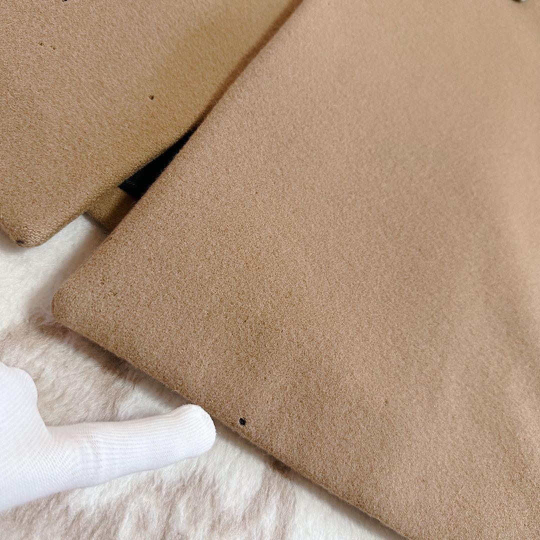 ami アミパリス ダブルブレスト チェスターコート ウール ロング 46