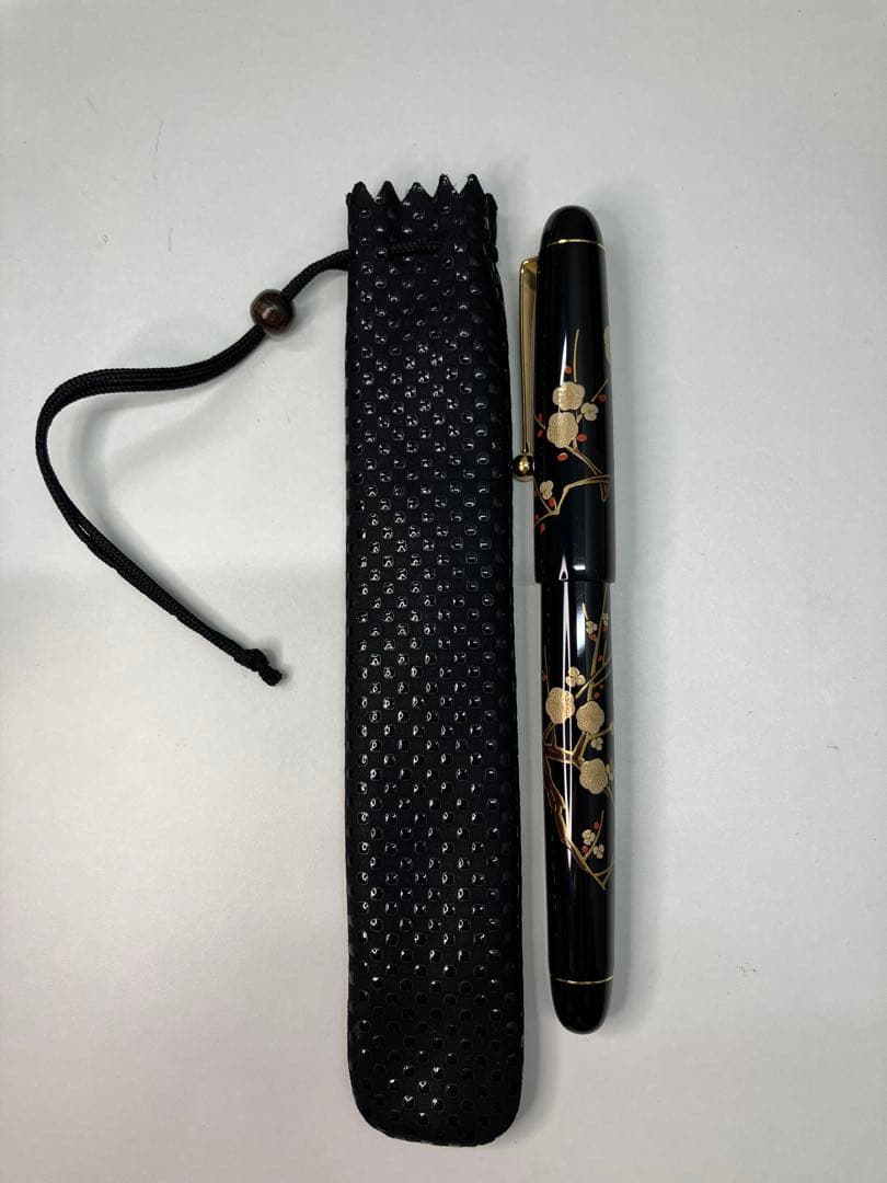 PILOT パイロット 国光会 蒔絵 梅 万年筆　14K 【A892】