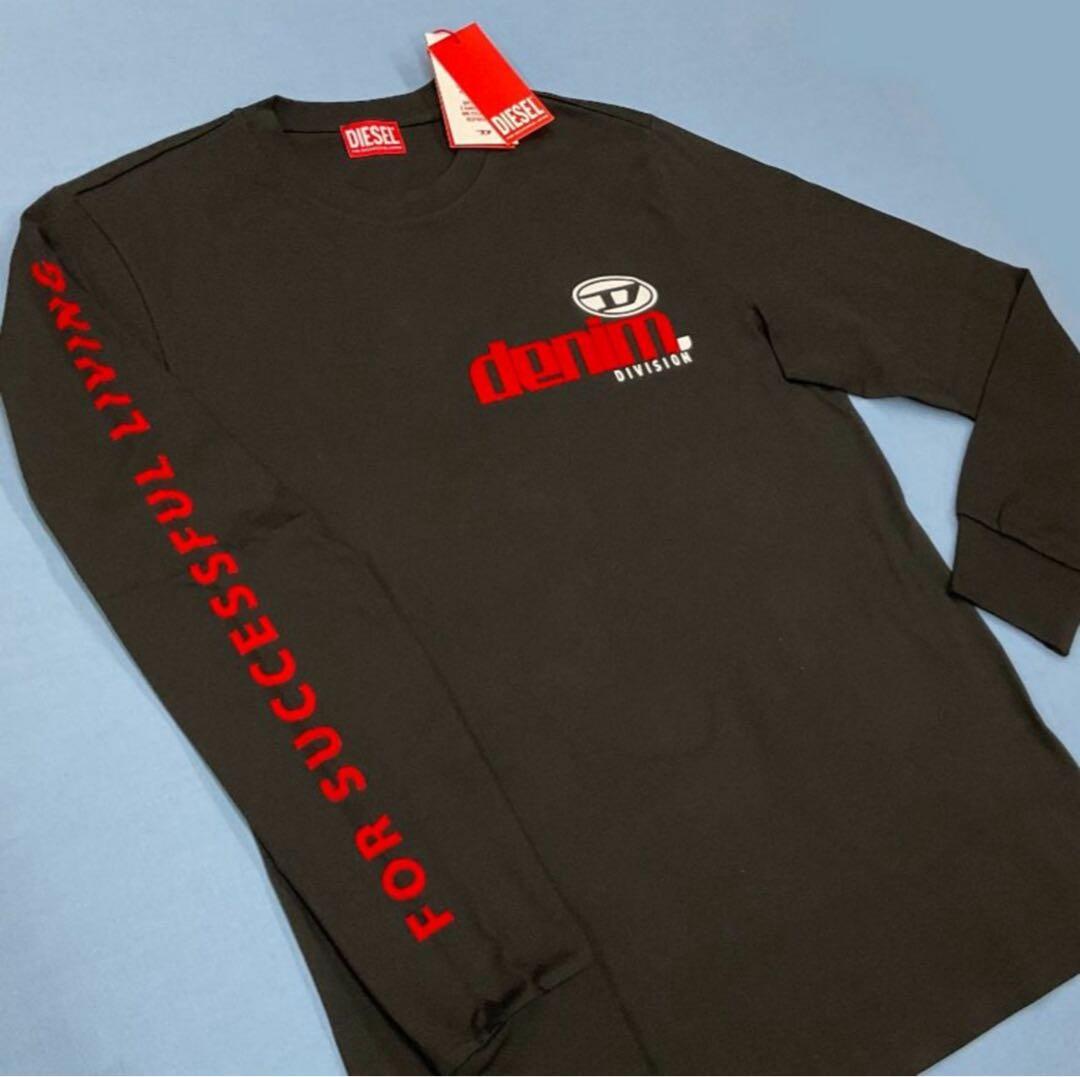DIESEL 長袖Tシャツ T-JUST-LS-L5 A11370 XL