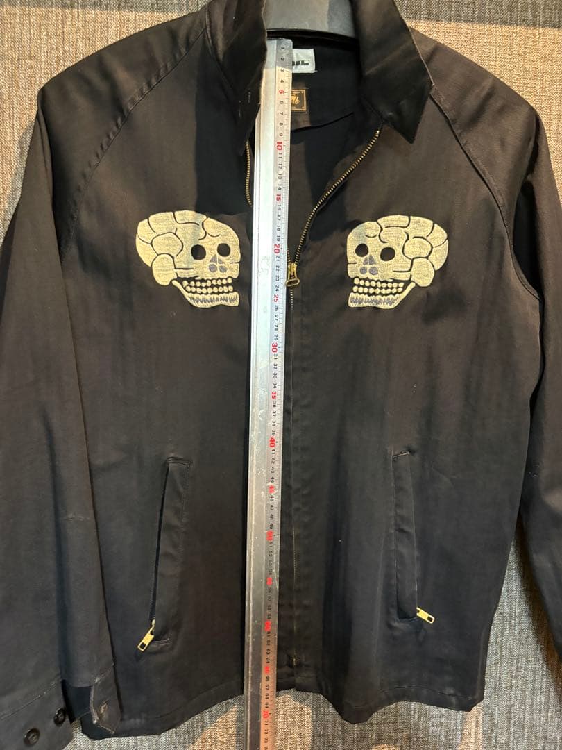 超貴重品　絶版　OIL製　スーベニア　スカルジャケット　レア