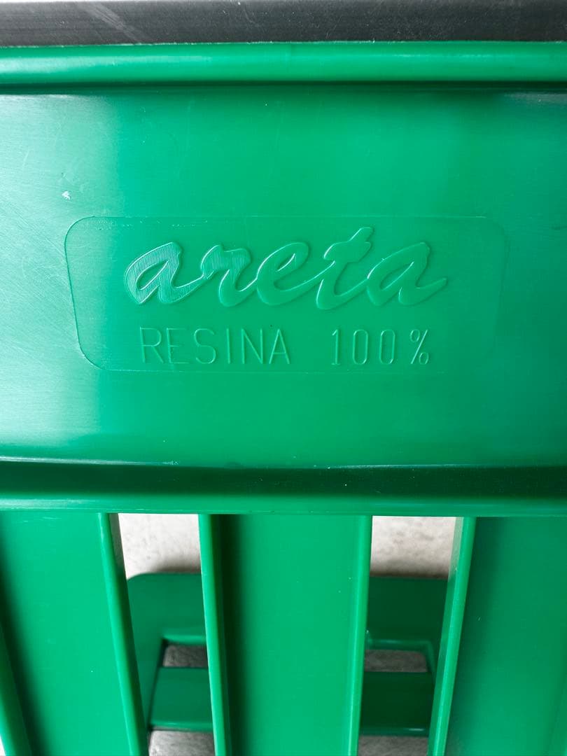 イタリア製 areta アレッタ ガーデンチェア 3脚 折りたたみ ローチェア