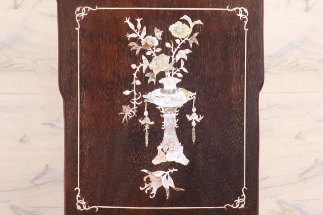 GMGH205B○中国美術 アームチェア ラウンジチェア 椅子 唐木 天然木