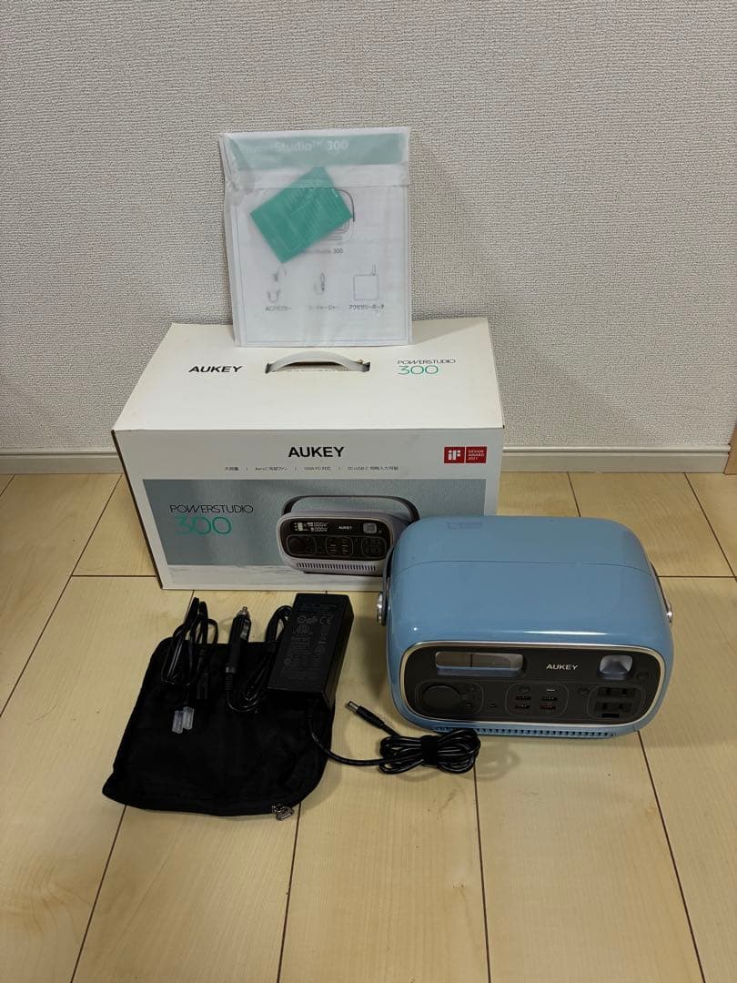 最終値下げ　ポータブル電源 AUKEY POWERSTUDIO 300