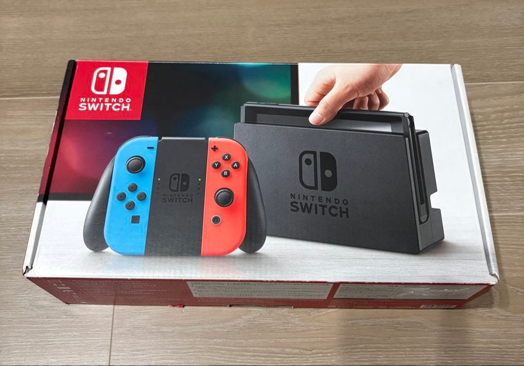 と*げ様 【動作確認済】Switch 本体 ドック付 2017年型 箱あり 初期