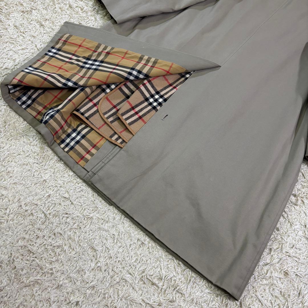 バーバリーズ　ノバチェック　ウールライナー　2way ステンカラーコート 170