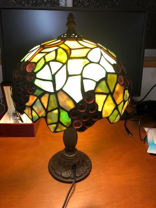 ステンドグラスランプ アンティーク 照明