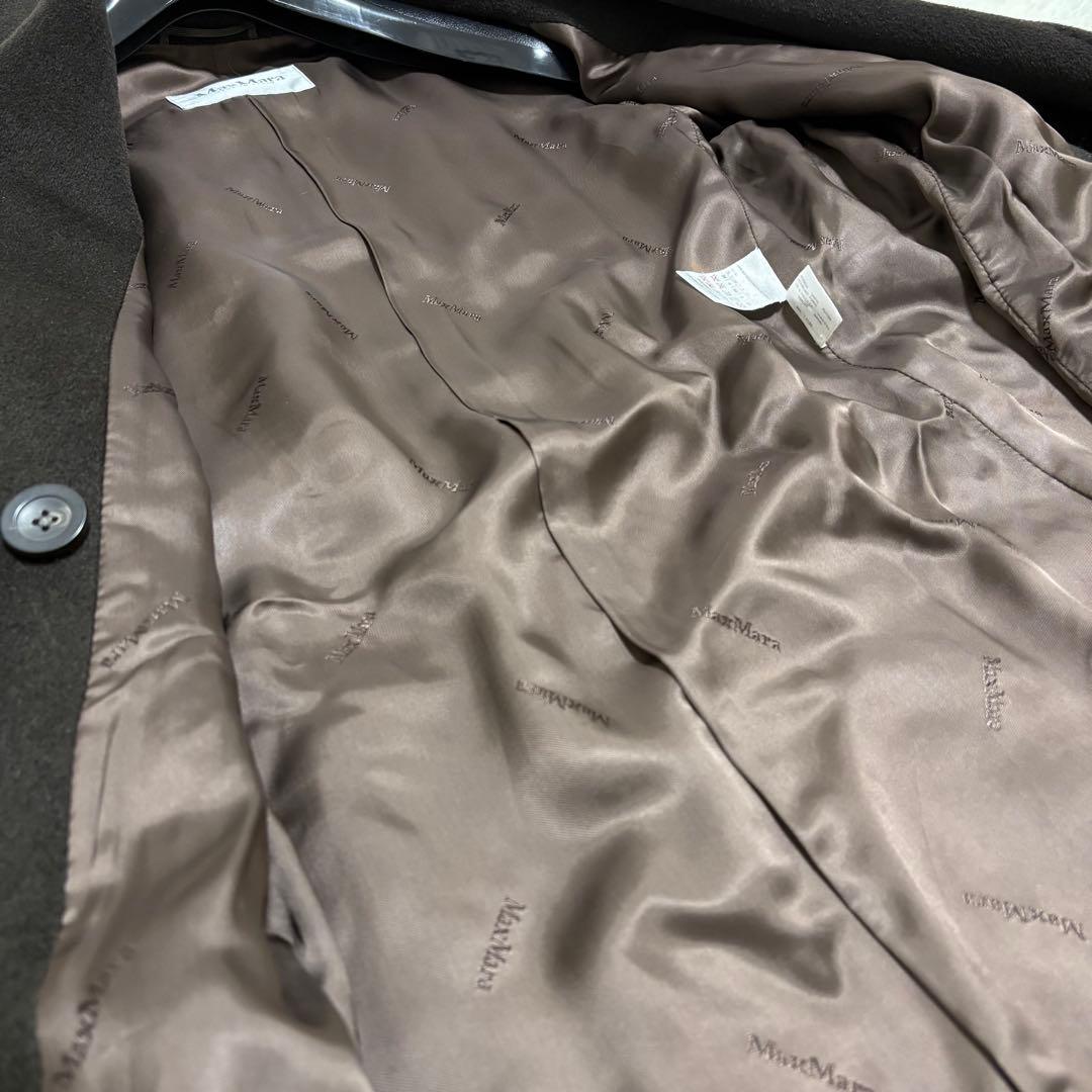 最高級 白タグ マックスマーラ カシミヤ リアルト マニュエラ コート マキシ丈