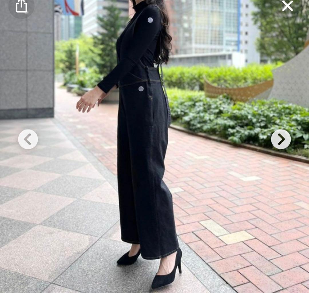 ✨美品✨BORDERS at BALCONY デニム サロペット オーバーオール