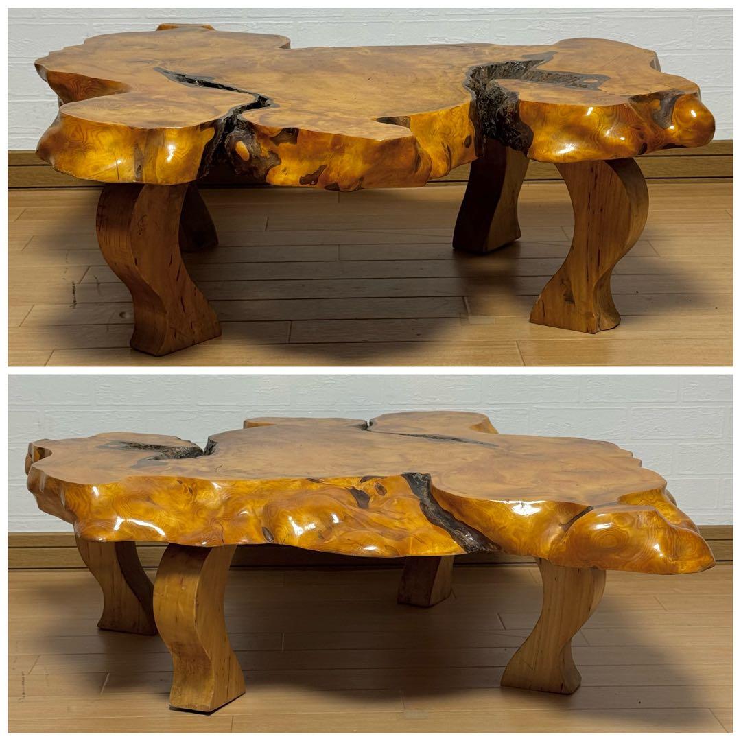 一枚板 センターテーブル ローテーブル 座卓 和テーブル 天然木 和モダン 和風