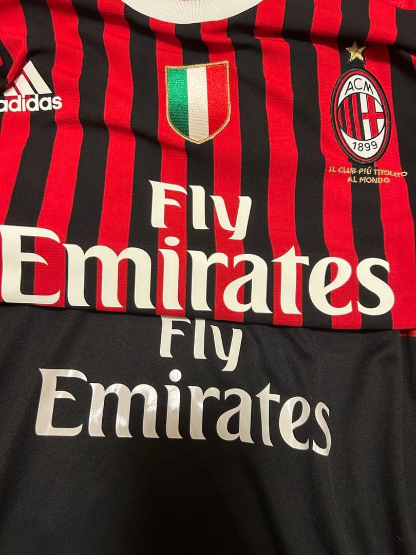 レア！11-12 ミラン　CL戦　長袖　支給品　検　実使用　イブラヒモビッチ